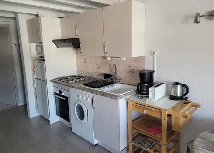 Apartmán T2+mezzanine 6 Pers, Piscine, Parking, A 300m De La - - Fr-1-388-224 Argelès-sur-Mer