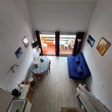 T2+mezzanine 6 Pers, Piscine, Parking, à 300m De La - Argelès-sur-mer - Fr-1-388-224