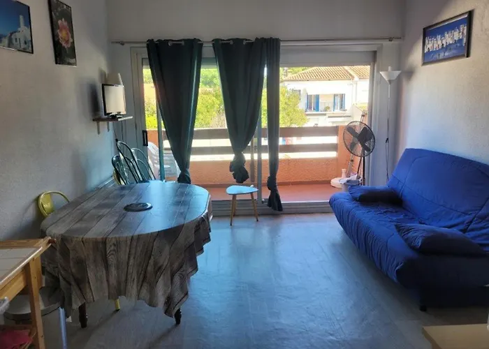 T2+mezzanine 6 Pers, Piscine, Parking, à 300m De La - Argelès-sur-mer - Fr-1-388-224